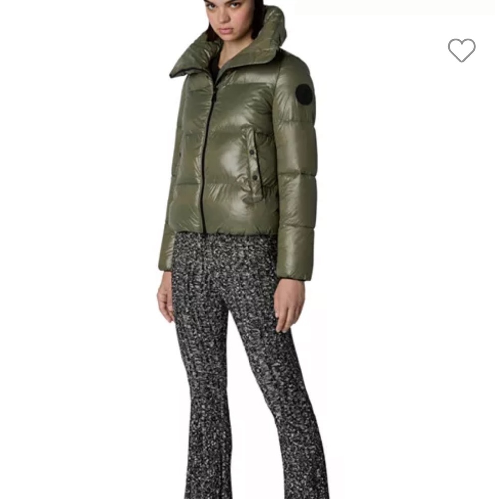 Save The Duck Isla Puffer Jacket in green
